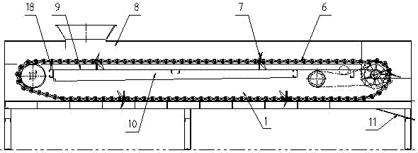 Rotary separation conveyor