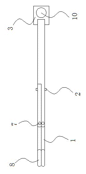 Thighbone lesser trochanter fixator