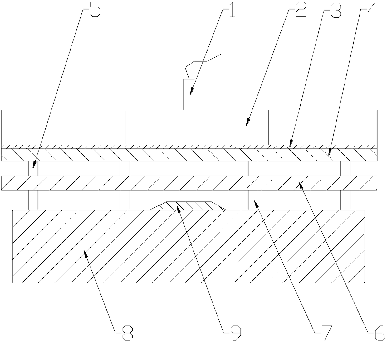 Preparation method of large-area all-joint-rate zirconium/titanium/steel explosive clad plate