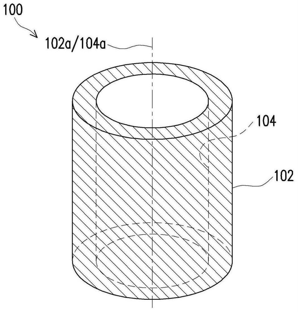 Coaxial conductor structure, capacitor and manufacturing method thereof