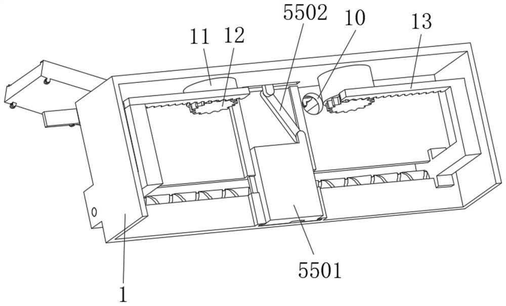 Multi-screen display device convenient for data viewing