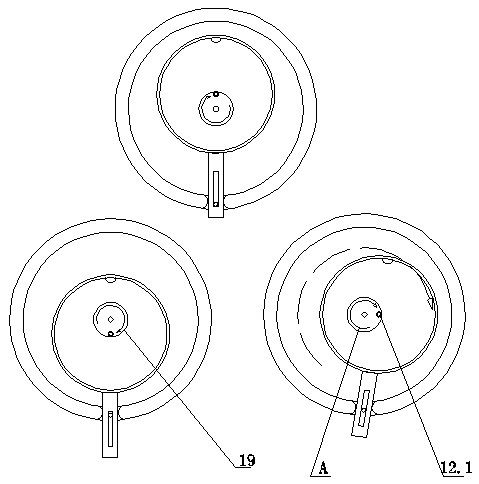 Rotary swinging oven and method thereof