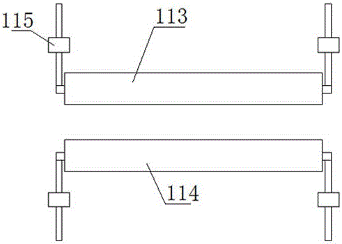 Bamboo strip grinding device