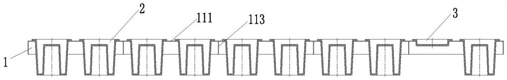 Tire mold for casting a furnace lining with radiators and method of use thereof