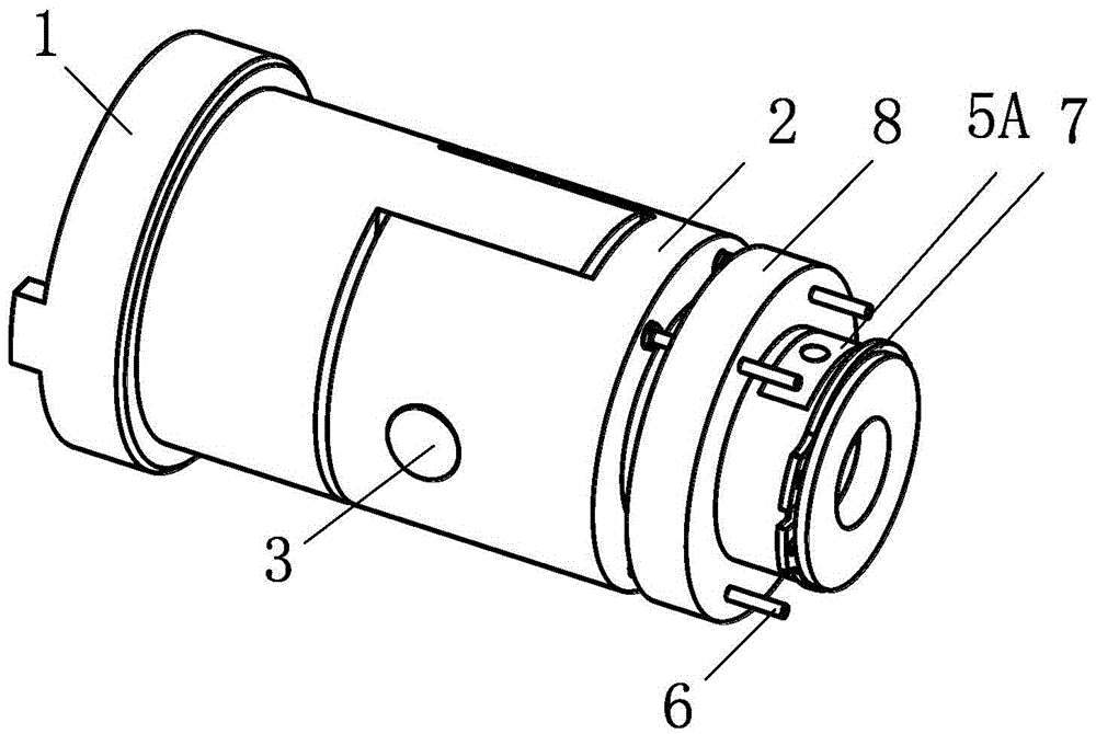 Rapid-assembling and dissembling split clamp used for fatigue test