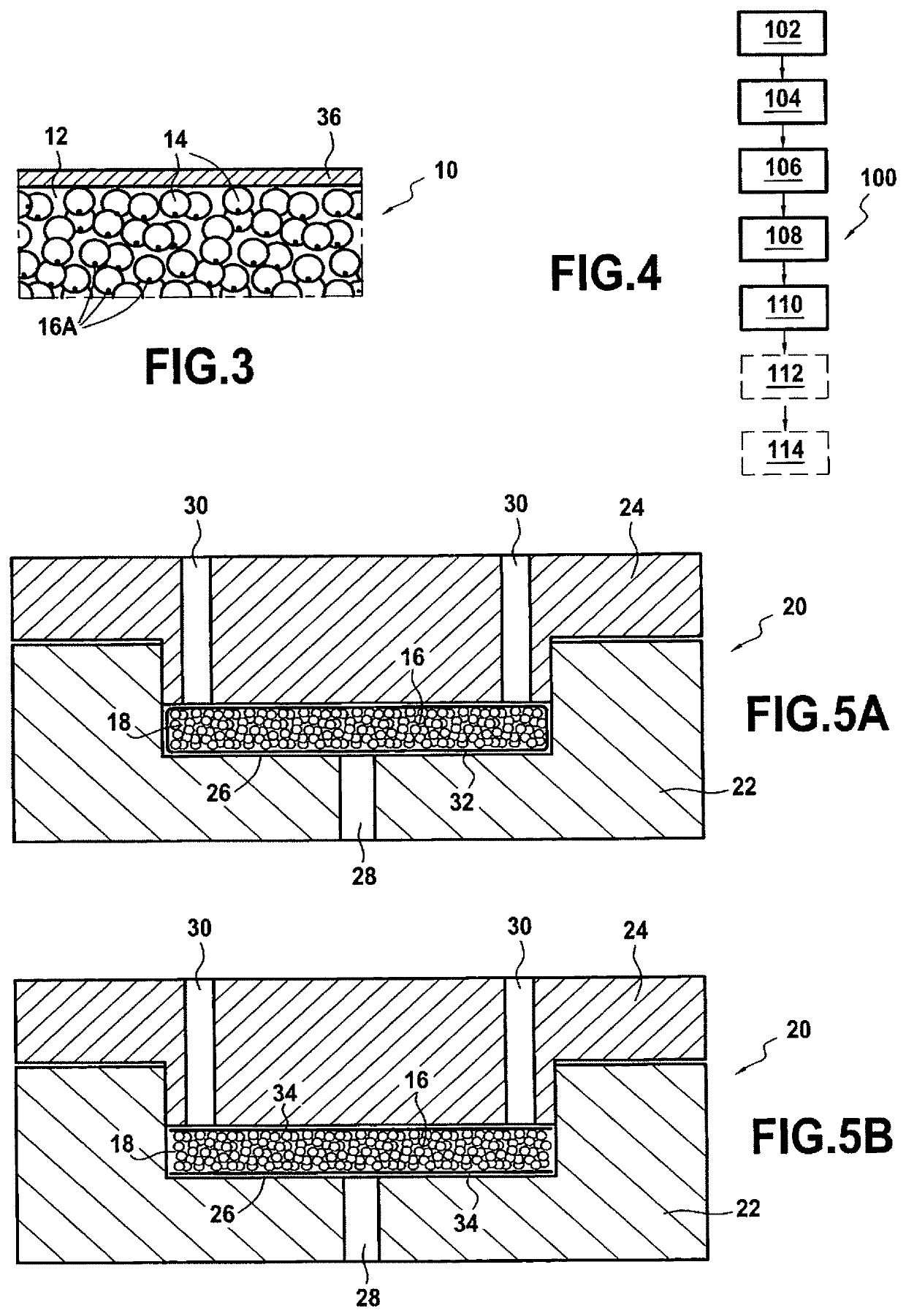 Method for manufacturing a porous abradable coating made of ceramic material