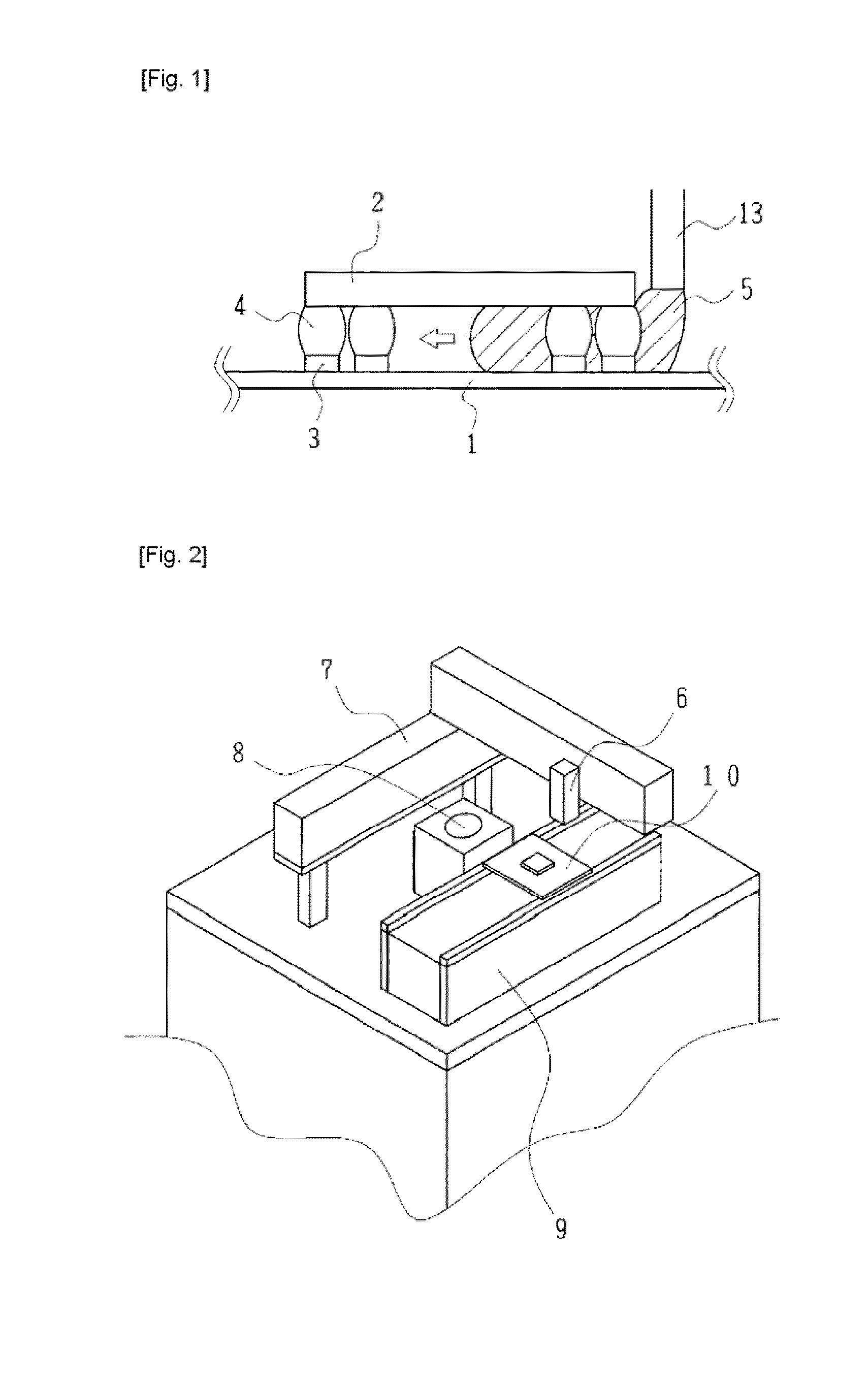 Method, apparatus and program for filling liquid material