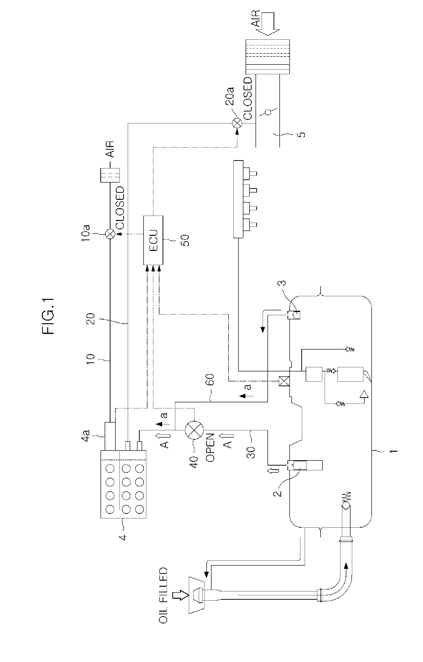 Fuel tank vaporization gas purge system