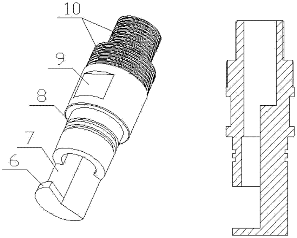 A drill pipe quick connection mechanism