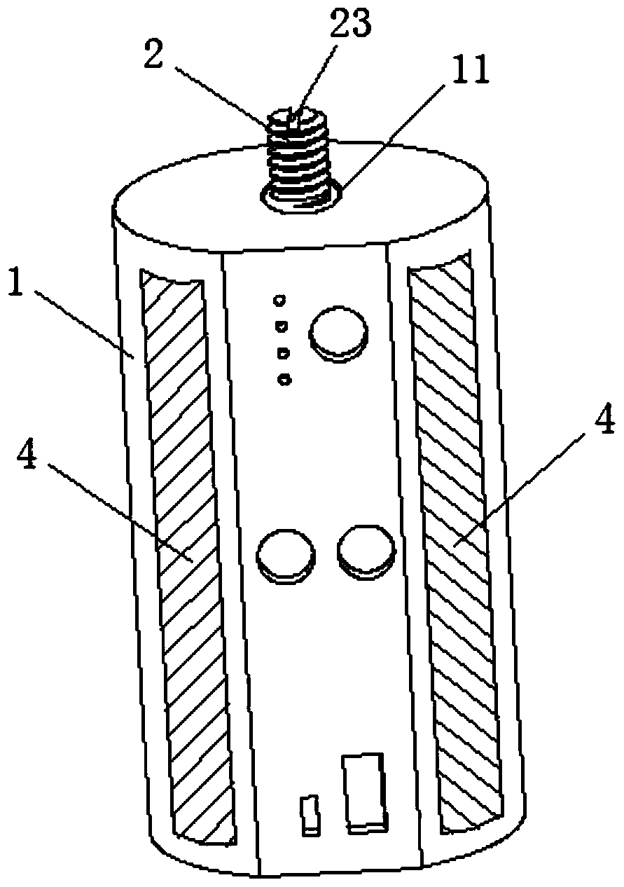 A mobile power supply that can be assembled and used with different devices