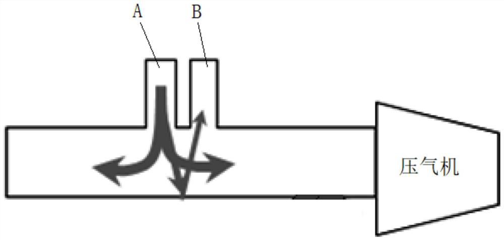 Structure for increasing negative pressure