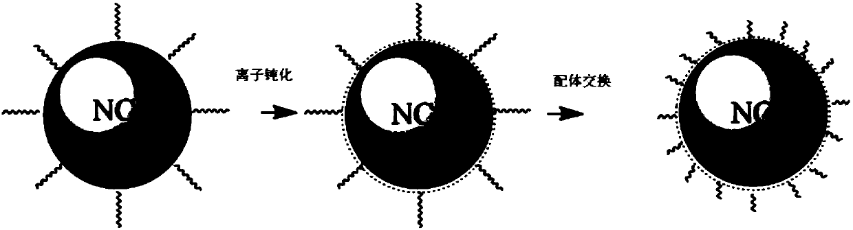 A quantum dot film, a preparation method thereof and a QLED device