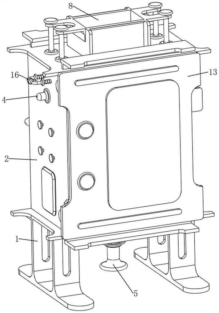 Storage cabinet for constant-temperature anti-pollution treatment of medical instruments