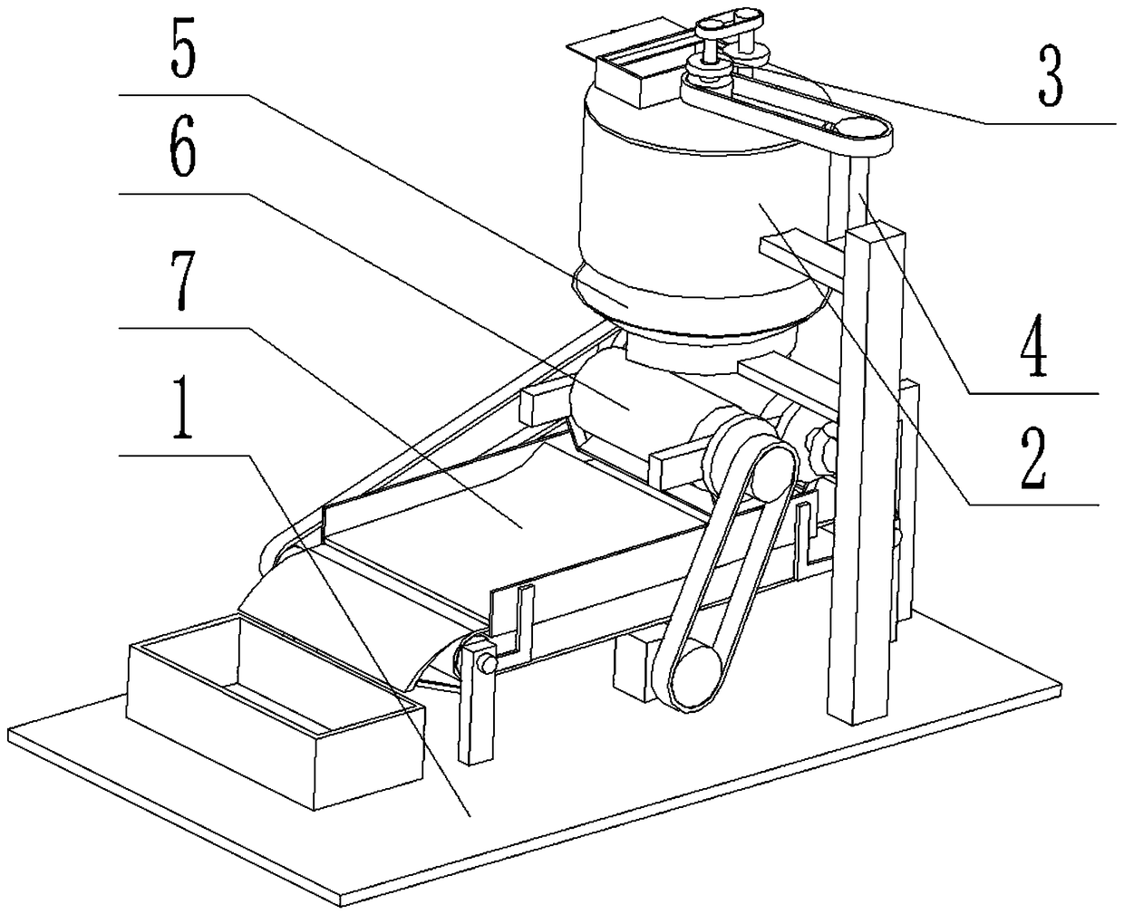 Ceramic mechanical powder mill