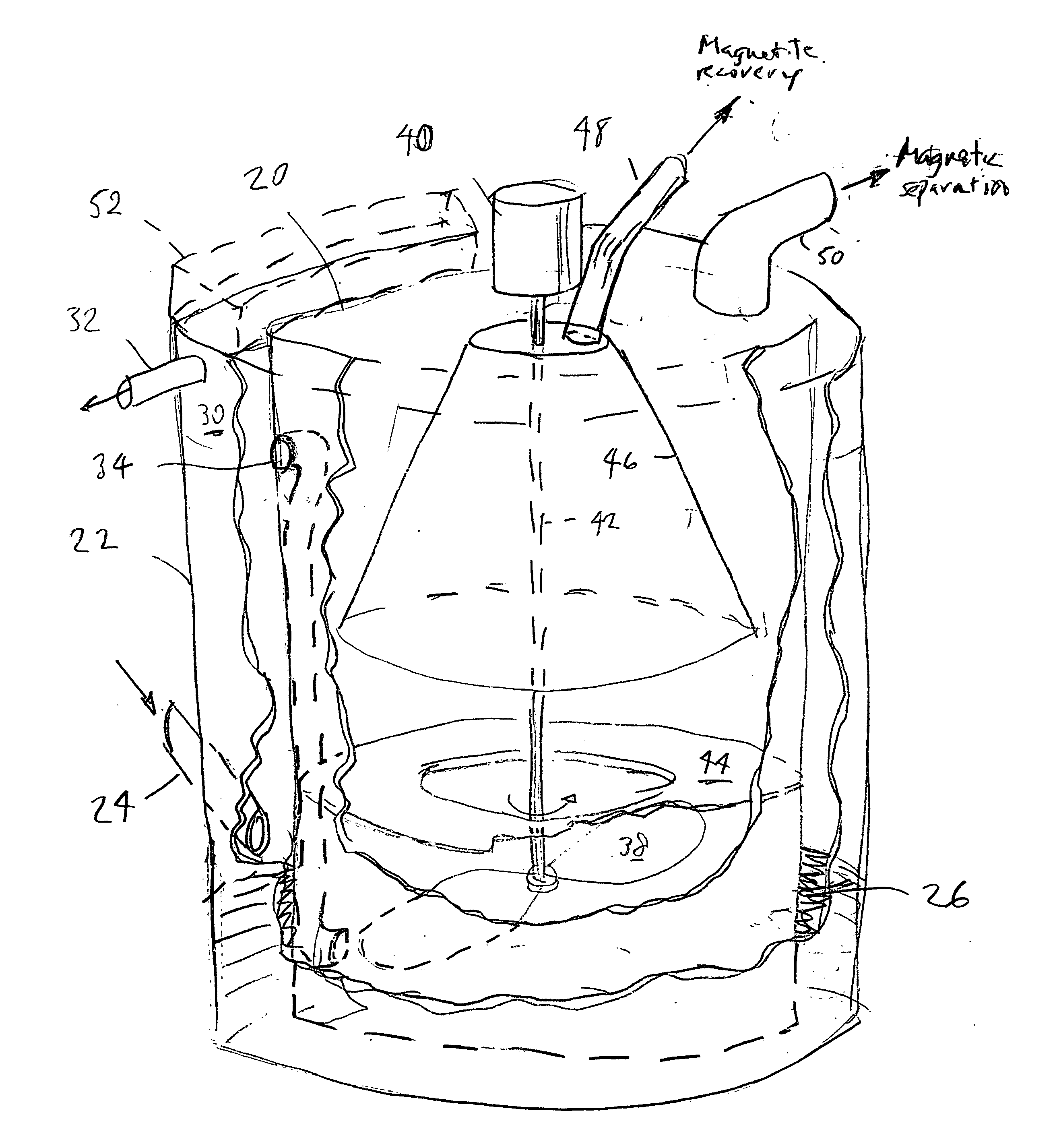 Water treatment using magnetic and other field separation technologies