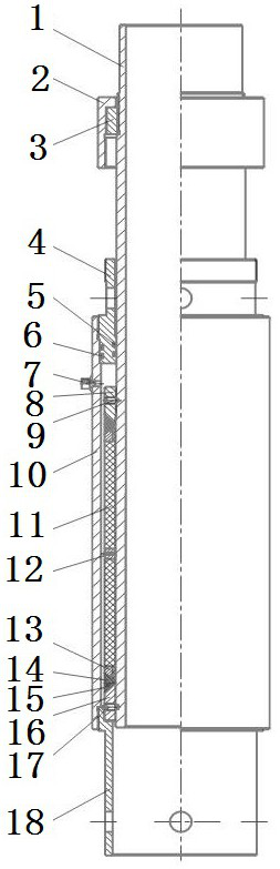 Packer test device and use method