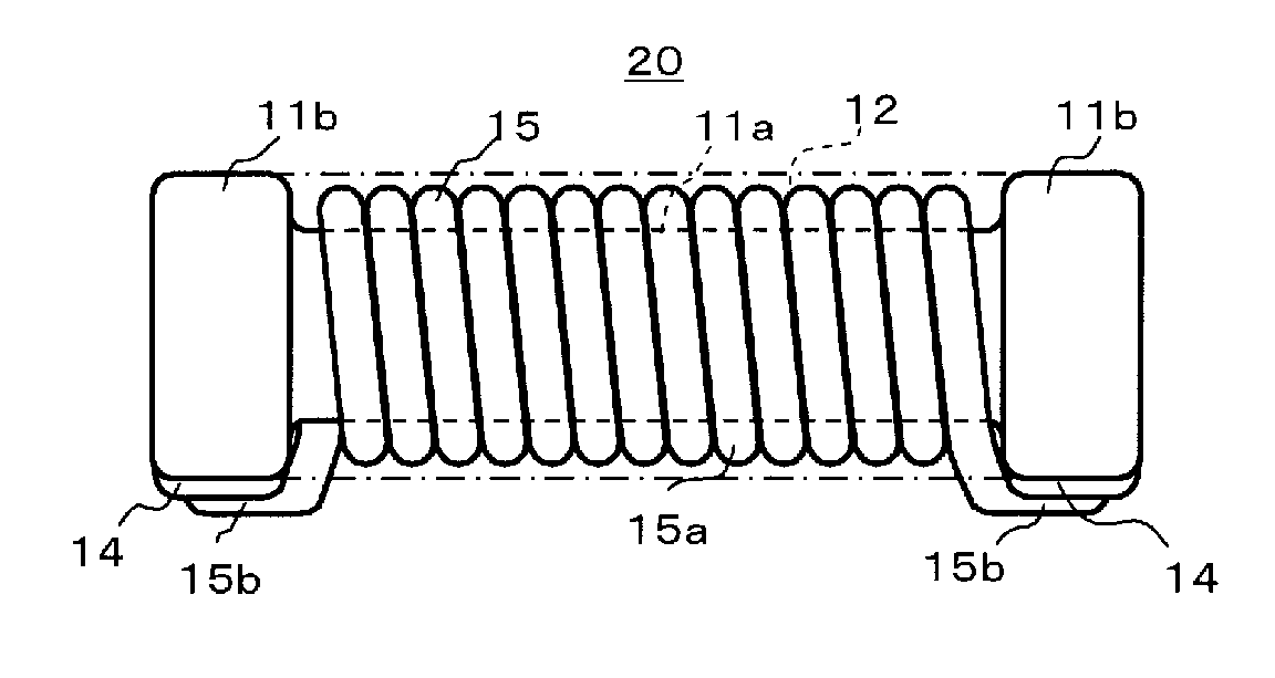 Coil-type electronic component and its manufacturing method