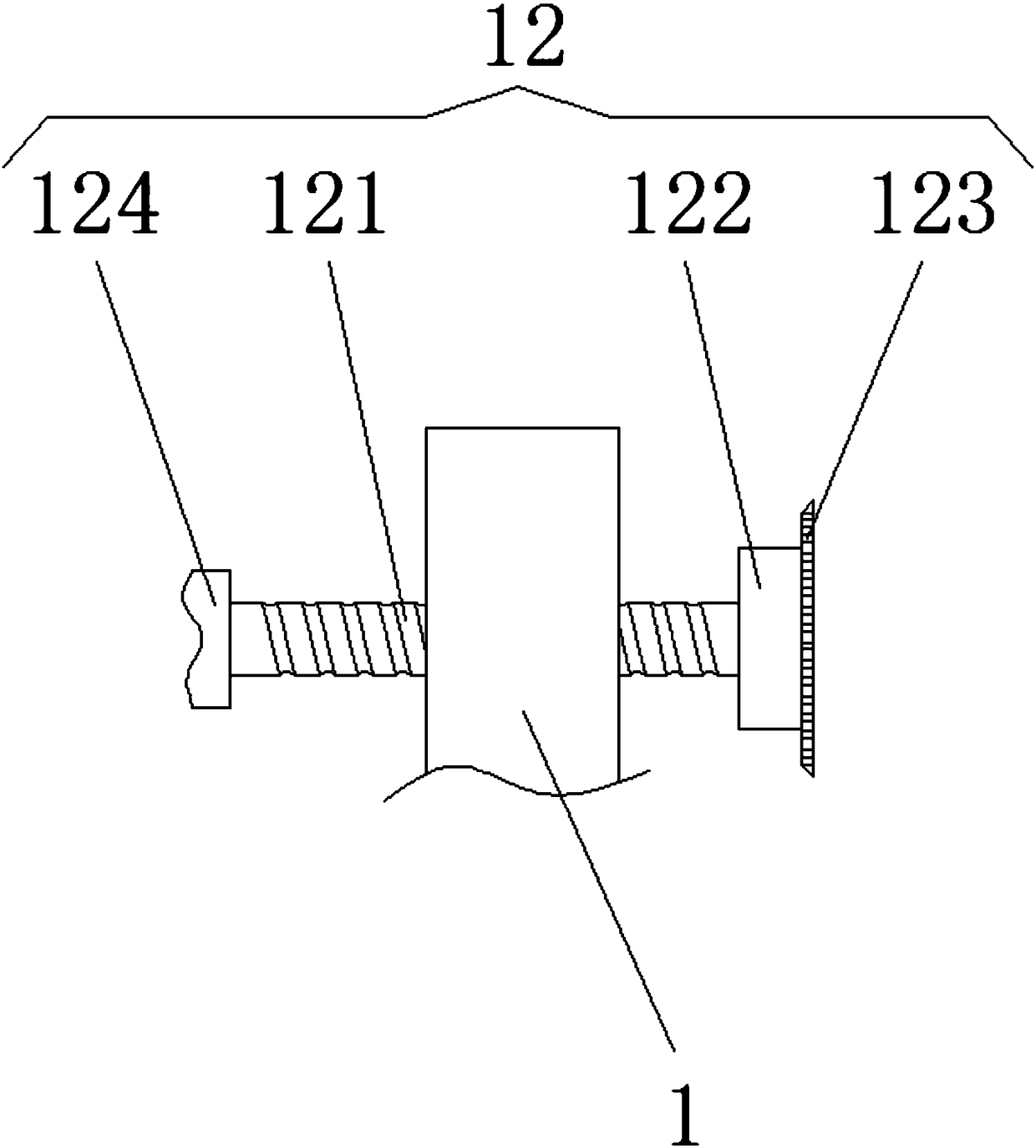 Medical test tube cleaning device