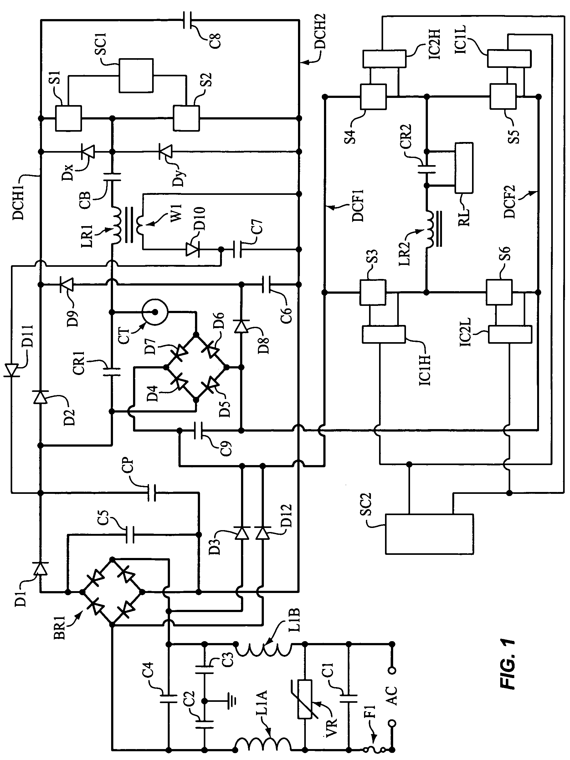 Electronic ballast for high intensity discharge lamps