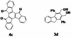 Synthesis method of indenofluorene derivatives, isotruxene and mono-substituted isotruxene derivatives