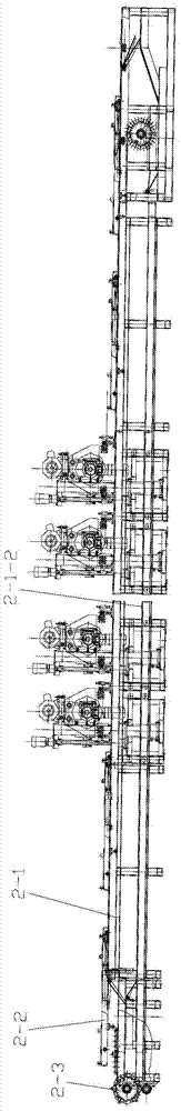 Material circulation conveying device