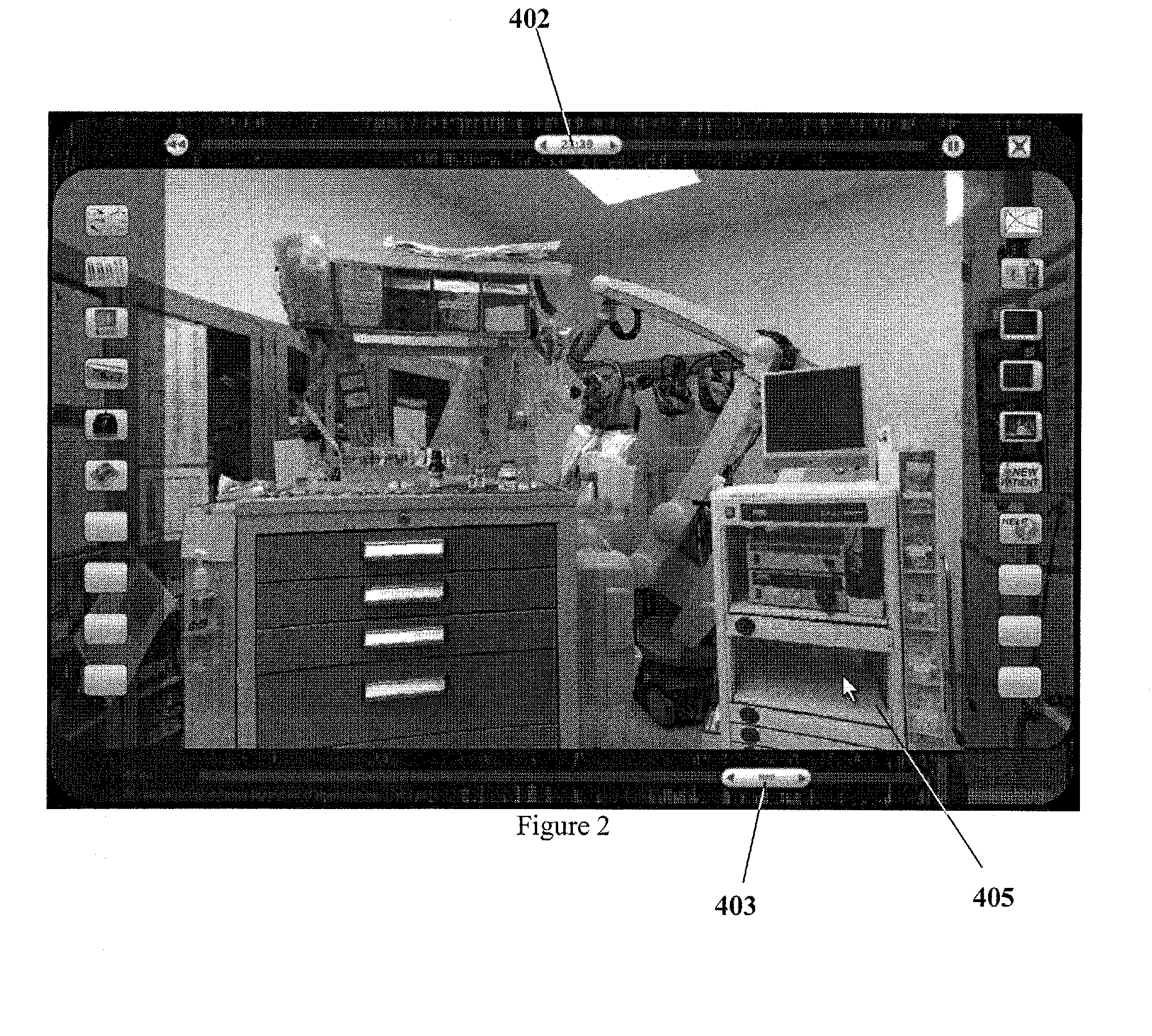 Display-Based Interactive Simulation with Dynamic Panorama