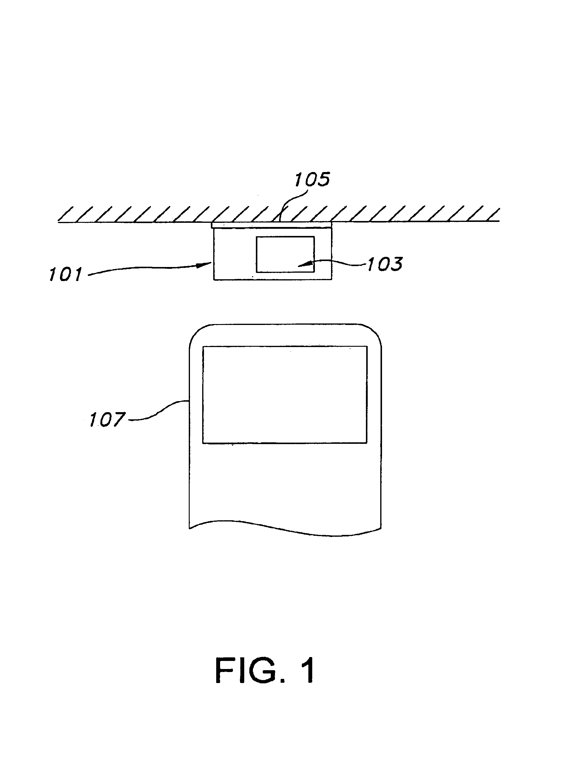 Data request method without using dedicated connections