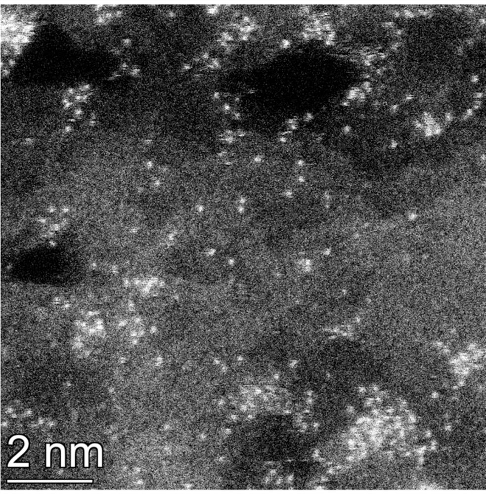 Preparation method of defect-foamed graphene-supported transition metal single-atom catalyst