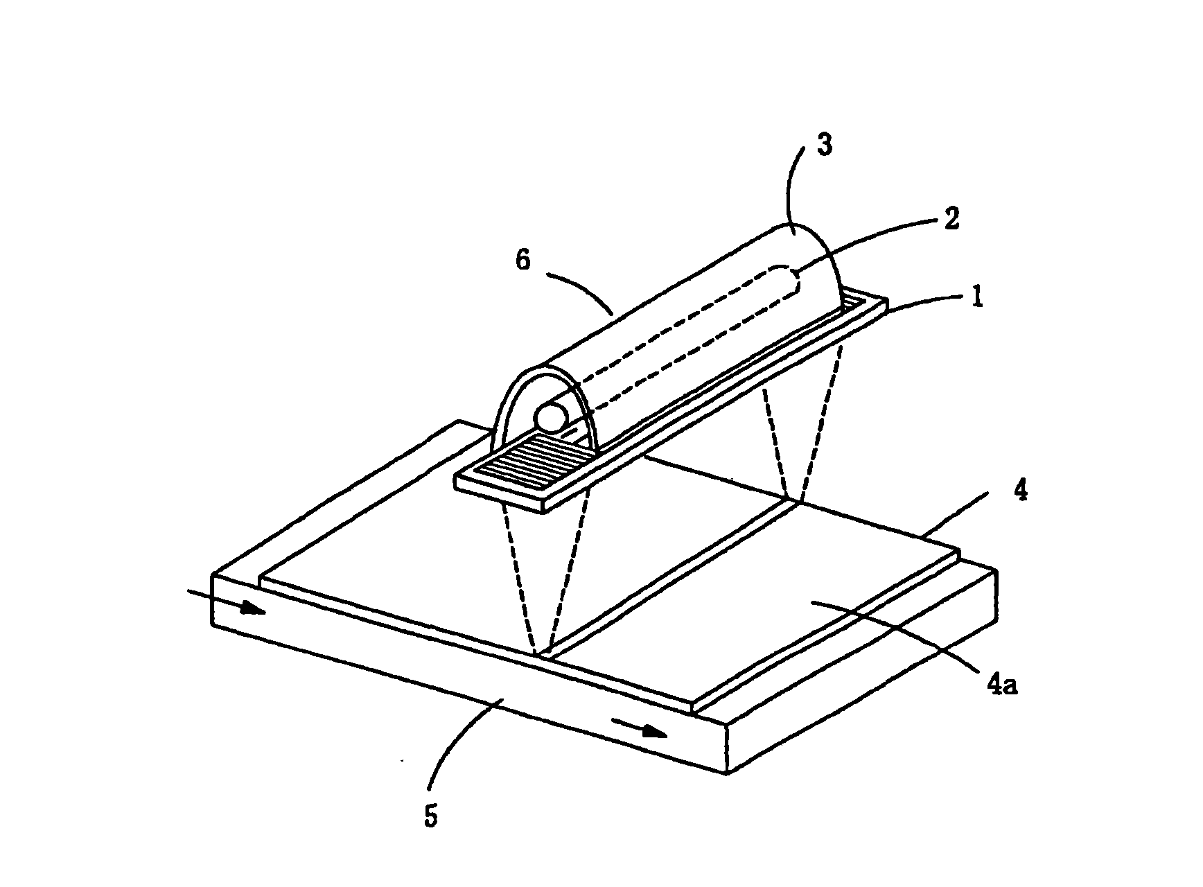 Polarized light irradiation device for light aligning