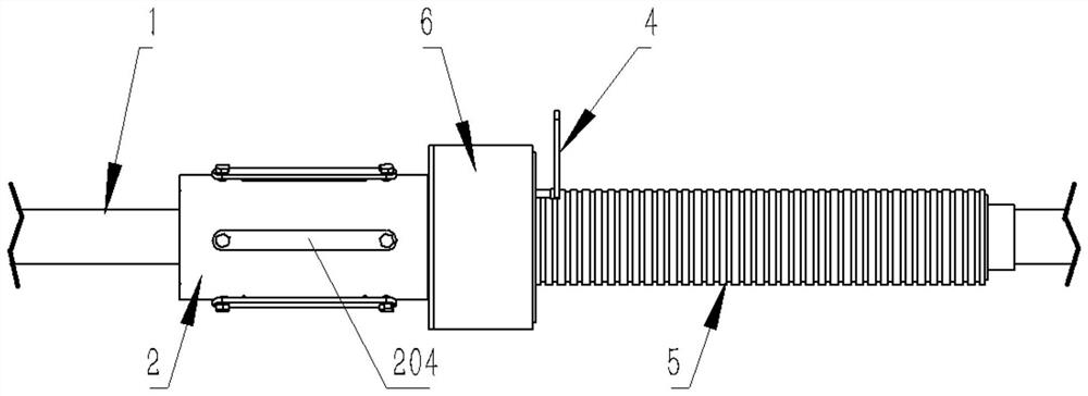 Heat-tracing heat preservation type water pipe