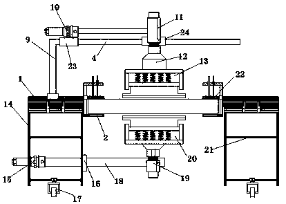 Cutting and grinding device for construction of decorative sheet