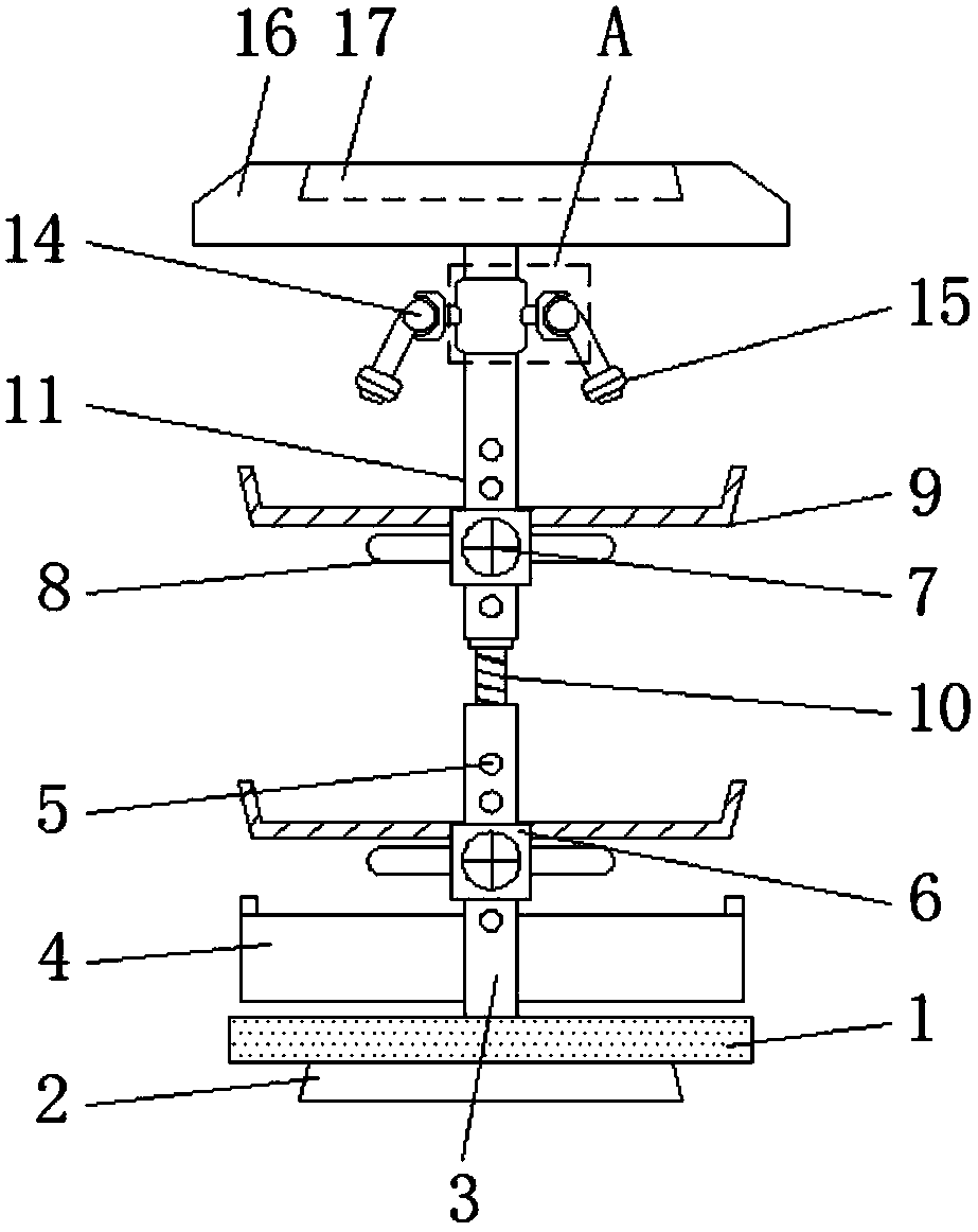 Combined type culture shelf used for edible mushroom planting