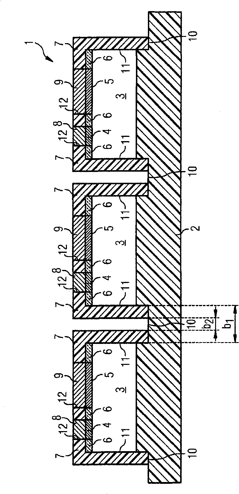 Method for producing an electronic component and electronic component