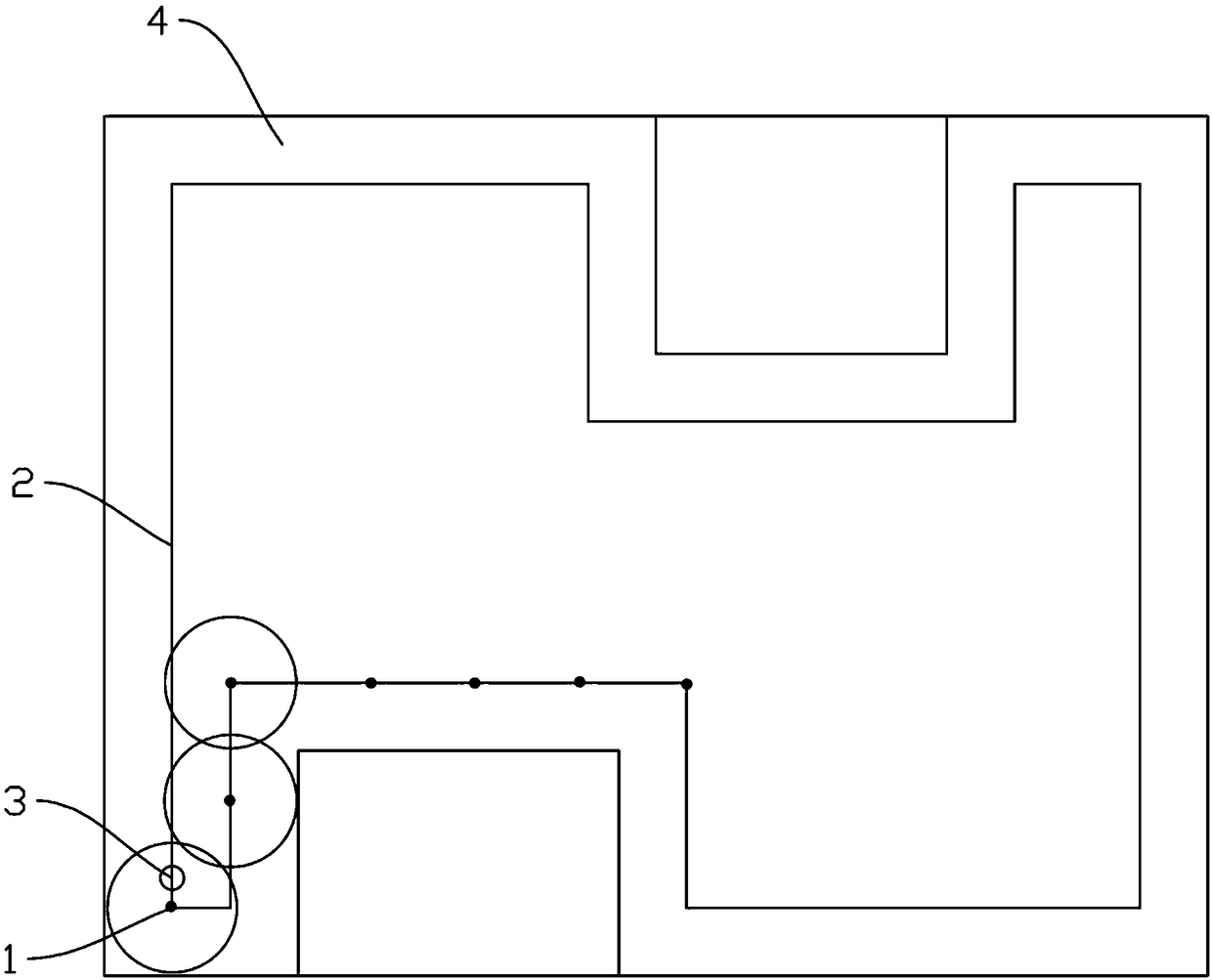 Panoramic image-based panoramic video producing method