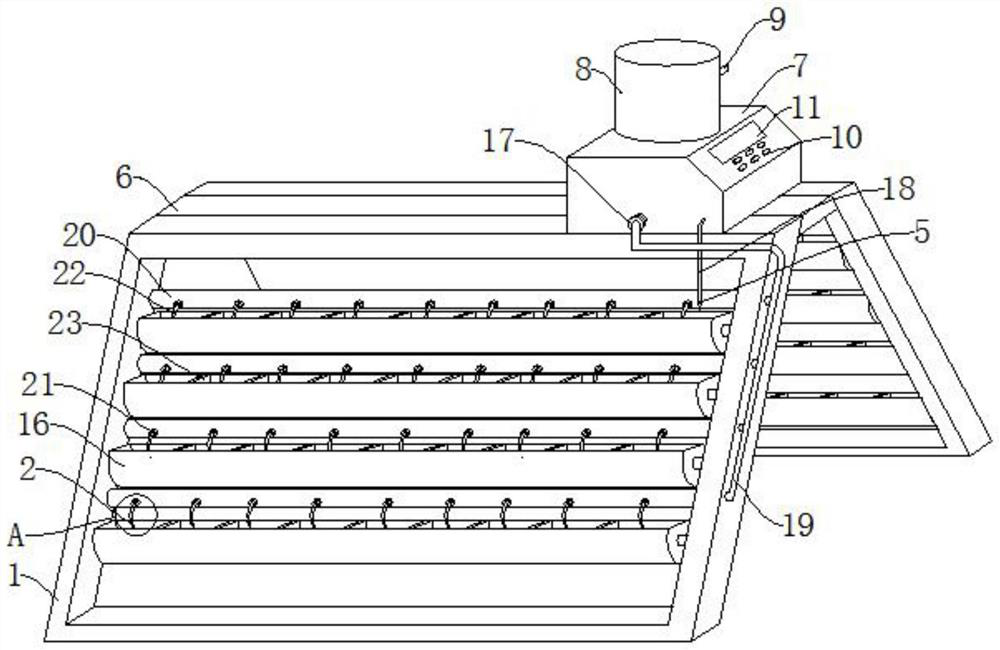 Plant cultivation frame and use method thereof