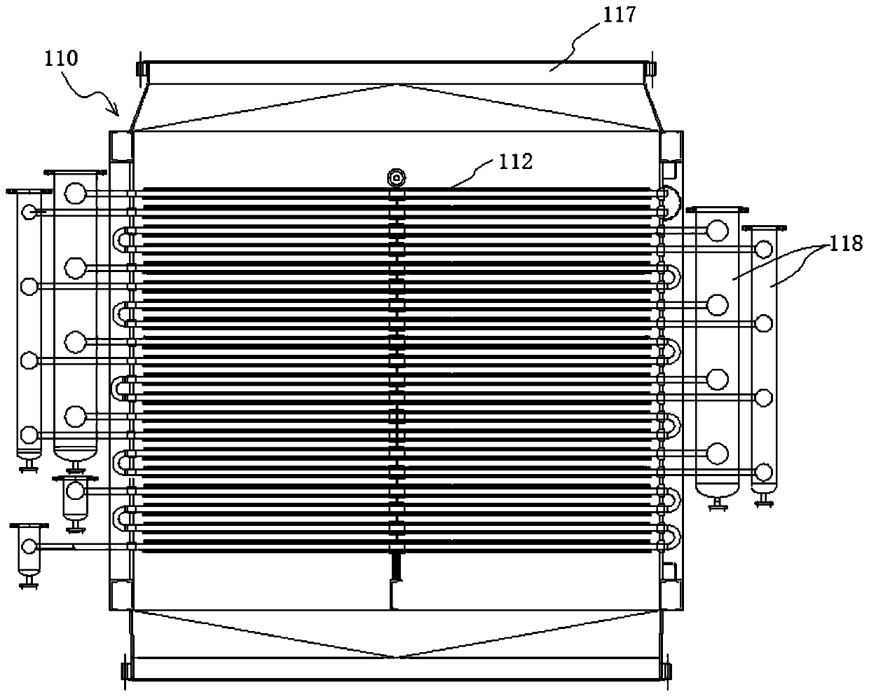 Data center indirect evaporative cooling system and controlling method