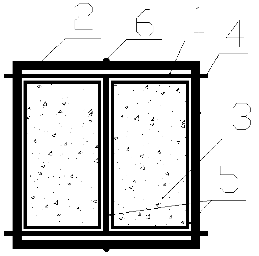 Box iron grooving type H-shaped variable-cross-section steel core buckling-prevention limiting and energy-consumption supporting component