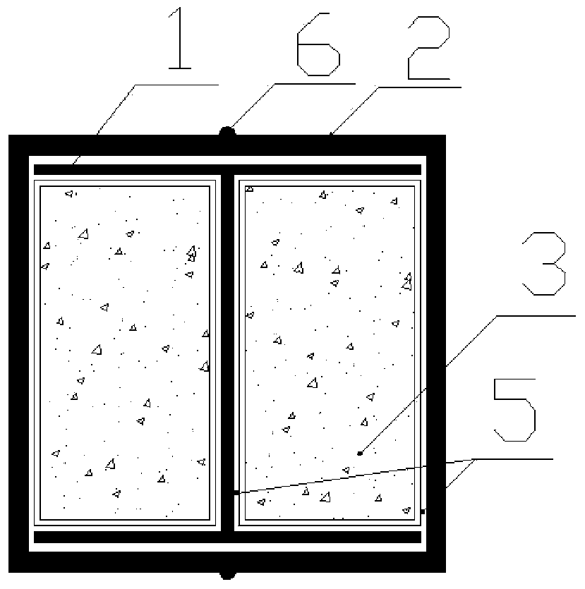 Box iron grooving type H-shaped variable-cross-section steel core buckling-prevention limiting and energy-consumption supporting component