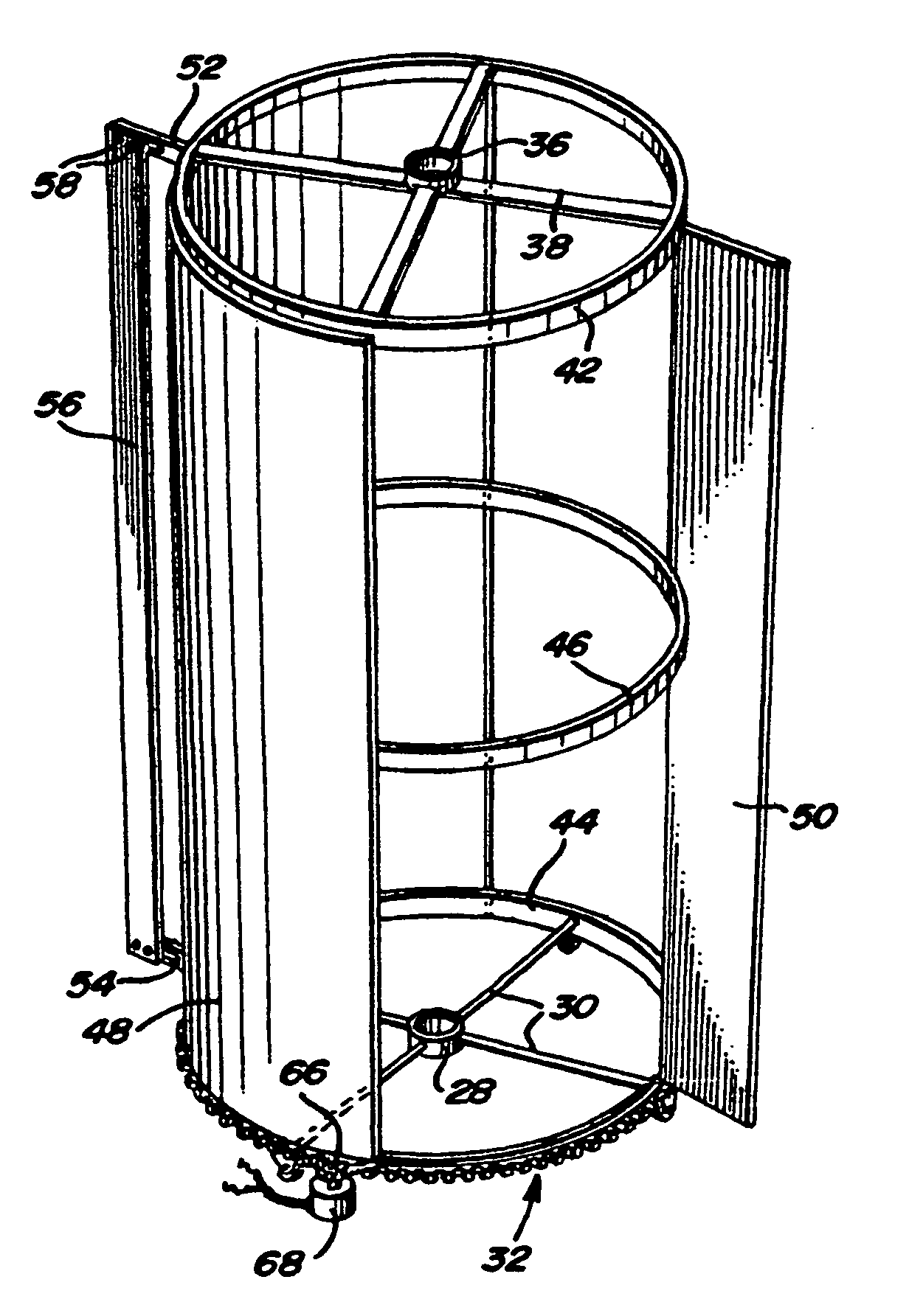 Vertical axis windmill