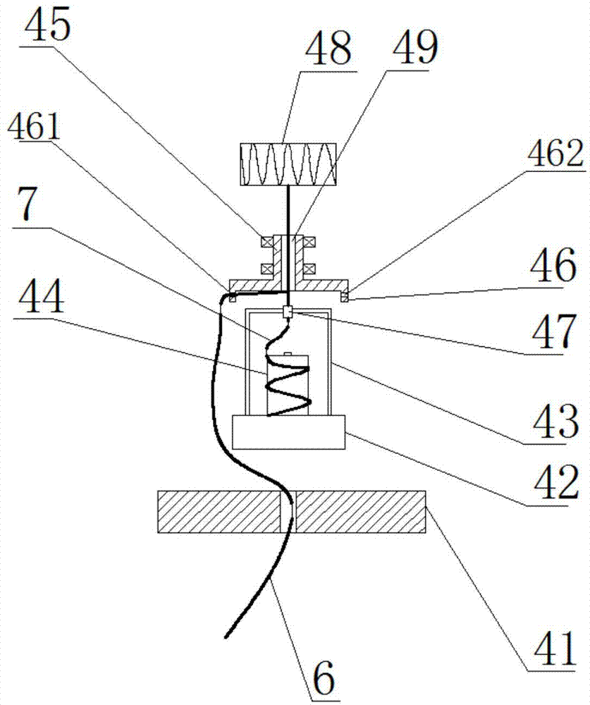 False twist texturing fancy yarn machine and processing method thereof