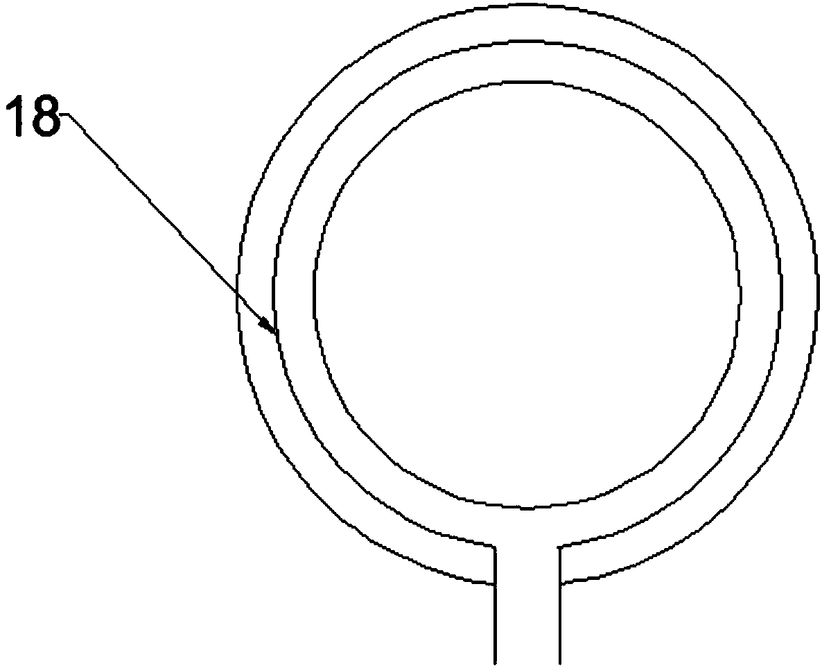 Healthcare equipment with foot buffering structure