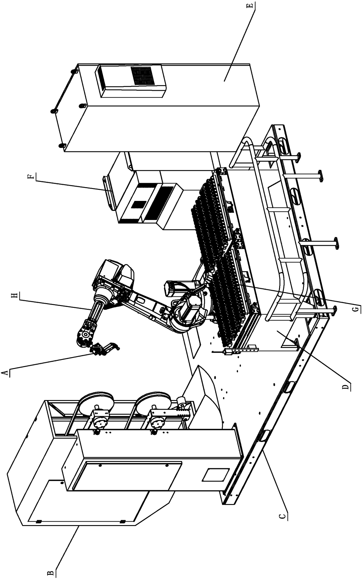 Double-station belt sanding system for sanding hammer heads