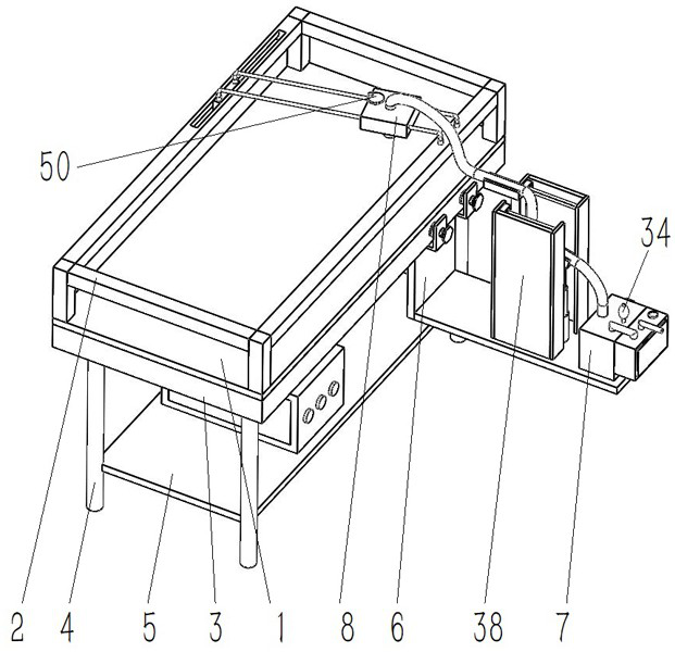 Drainage device with fixing and supporting functions for cardiovascular surgery