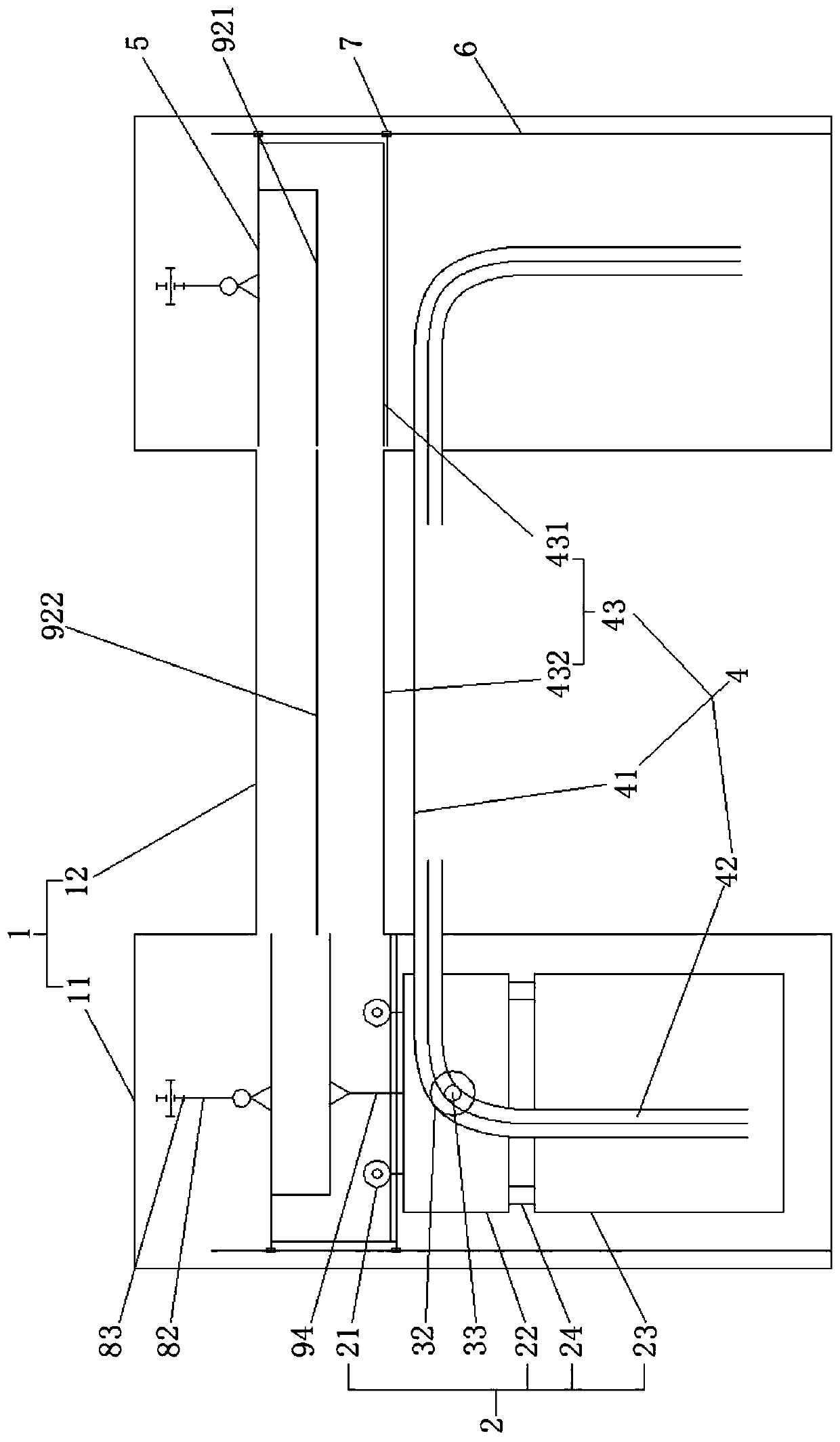 Road crossing vehicle system