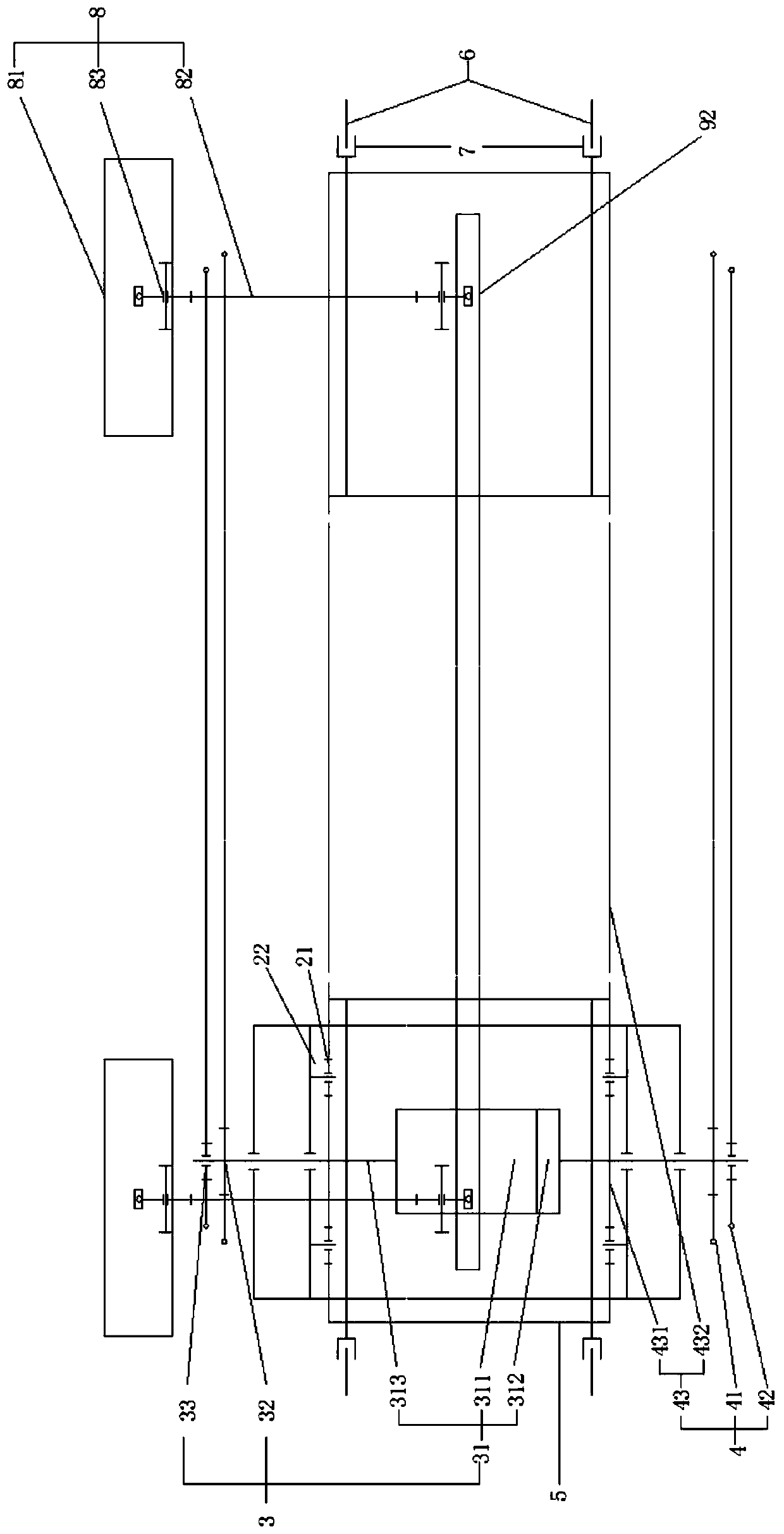 Road crossing vehicle system