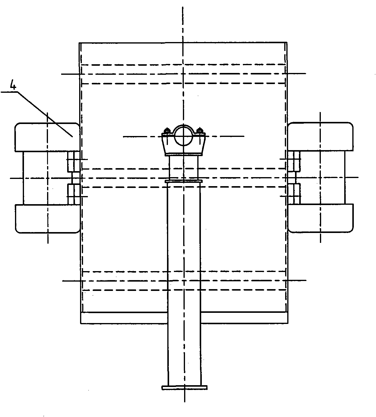 Self-synchronizing vertical screening dewatering screen