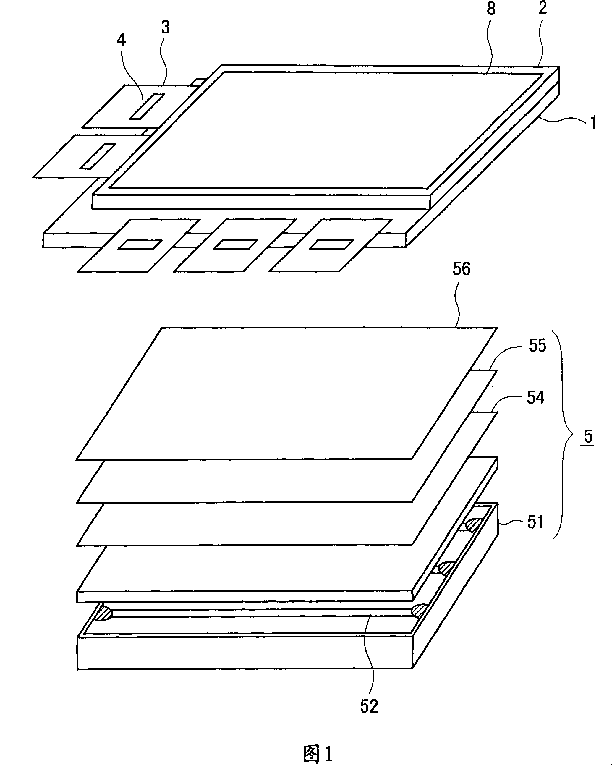 Display device and flat display device