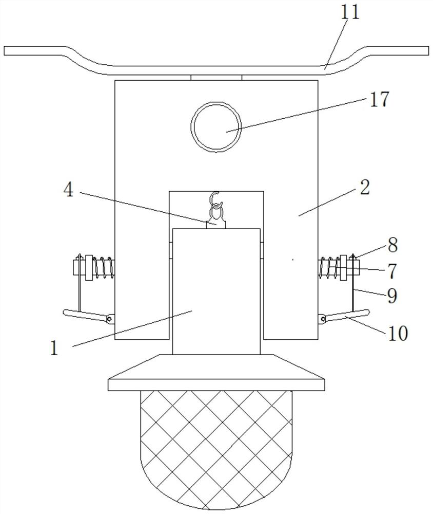 A dust gas led explosion-proof light that is easy to install and disassemble