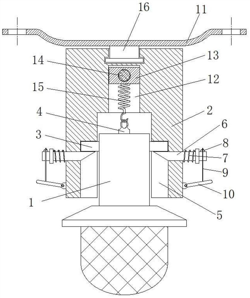 A dust gas led explosion-proof light that is easy to install and disassemble