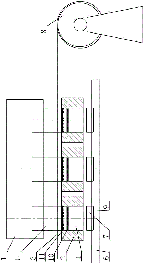 Structure for compositing wafers in inner caps